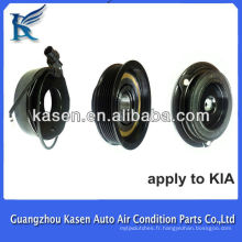 Pour kia 12v 6pk HCC car ac compressor embrayage
